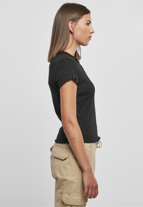 Produktbild Urban Classics Ladies Rib Polo Tee (S)