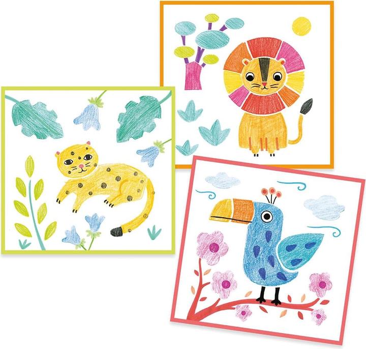 Produktbild Djeco Schablonen mit Bild