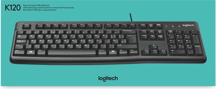 Image du produit Logitech Clavier K120 pour les entreprises (FR, Filaire)