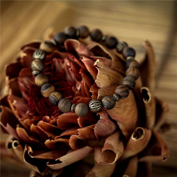 Immagine prodotto Andreani Bracciale con occhiello in pietra vera (19 cm)