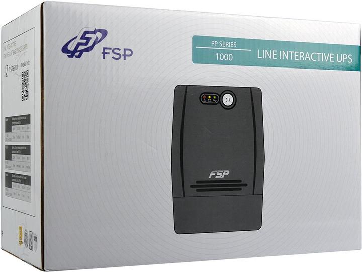 Actual product image Fortron FP 1000 (1000 VA, 600 W, Line-interactive UPS)