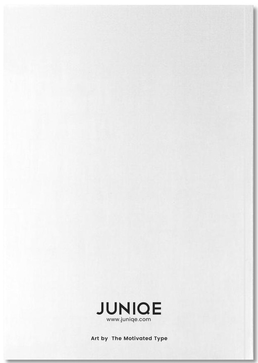 Produktbild Juniqe Dear Future I Am Ready - Glückwünsche (A5, Gepunktet)