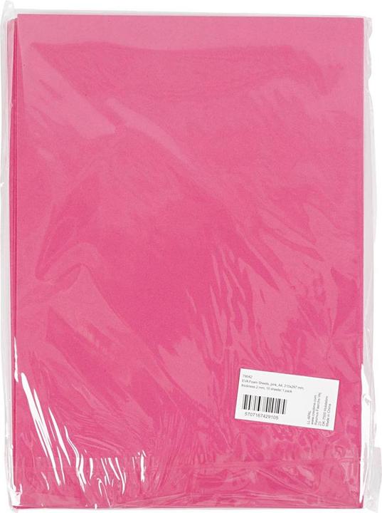 Actual product image Creativ Company EVA Foam Vellen Roze