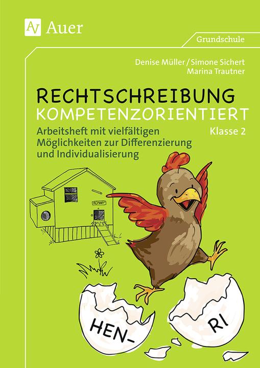 Produktbild Rechtschreibung kompetenzorientiert - Klasse 2 AH (Deutsch, Denise Müller, 2024)