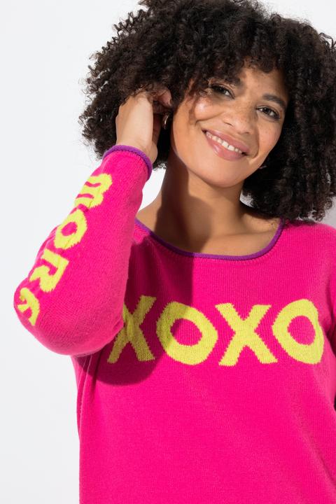 Actual product image Angel of Style Pullover, Straight Fit, Statement, offenkantig (54)
