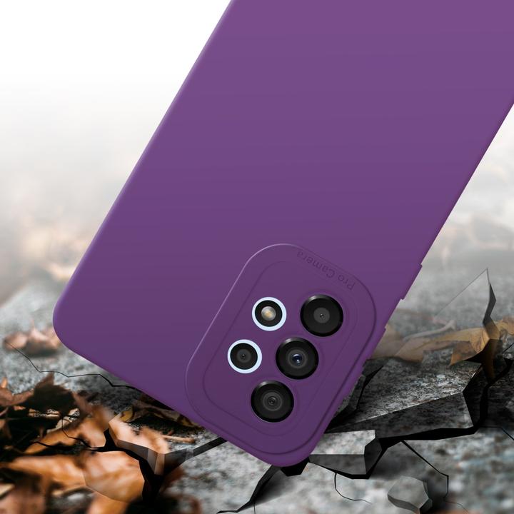 Produktbild Cadorabo Hülle für Samsung Galaxy A72 4G / 5G im TPU Fluid LM162 Style (Samsung Galaxy A72, Samsung Galaxy A72 5G)