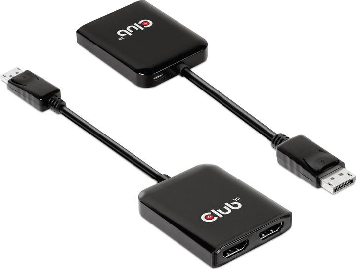 Produktbild Club 3D Club3D Multi Streaming Transport Hub 1xDP->2xHDMI (HDMI, 20 cm)
