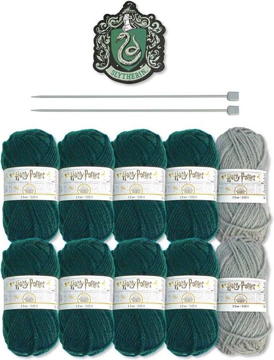 Produktbild Slytherin Strick Set Schal