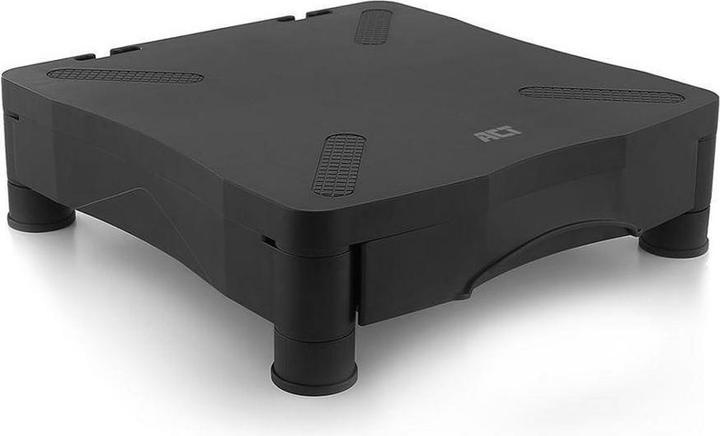 Actual product image Monitor stand with one drawer, adjustable height