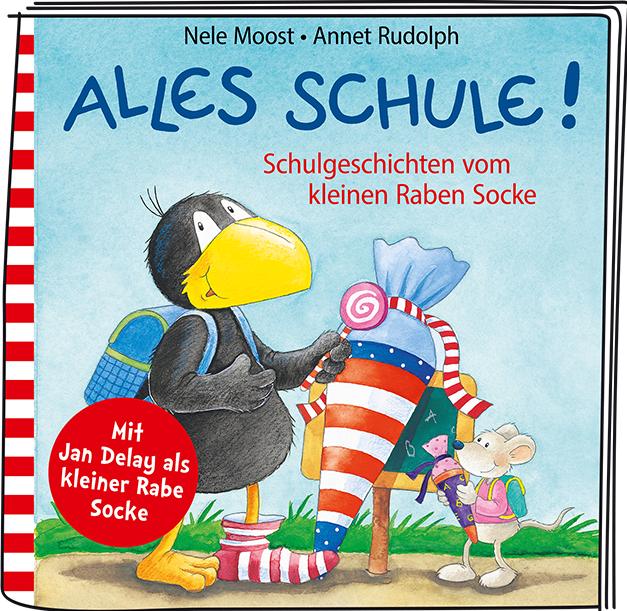 Actual product image Tonies Audio book Tonie : Der kleine Rabe Socke - Alles Schule. (German)