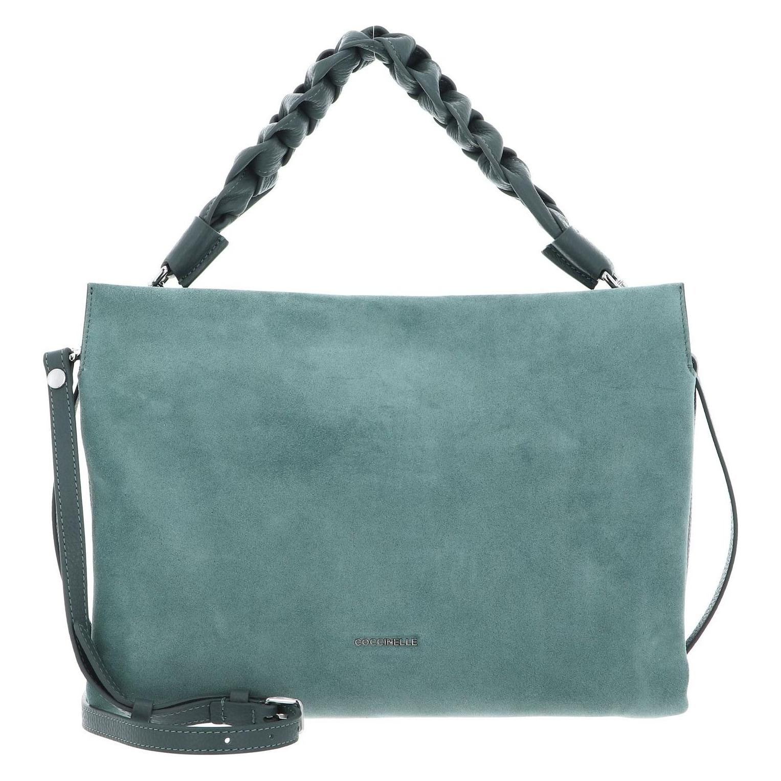Coccinelle, Damen, Handtasche, Boheme Handbag Suede, Grün