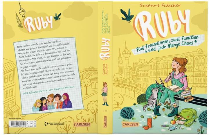 Produktbild Ruby 1: Ruby (Deutsch, Isabelle Metzen, Susanne Fülscher, 2022)