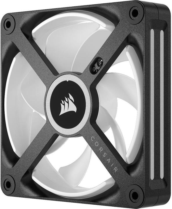 Actual product image Corsair iCUE LINK QX120 RGB 120 mm PWM fan (black, expansion kit) (120 mm, 1 x)