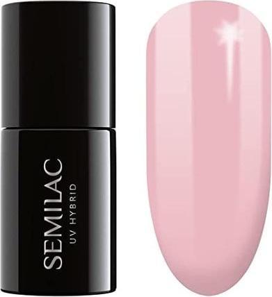 Produktbild Semilac 047 Pink Peach Milk 7ml (Pink Peach Milk, UV-Gel Lack)