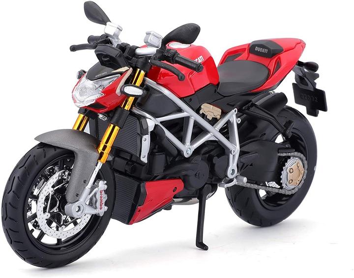Actual product image Maisto 1:12 Model motorbike Ducati mod Streetfighter S