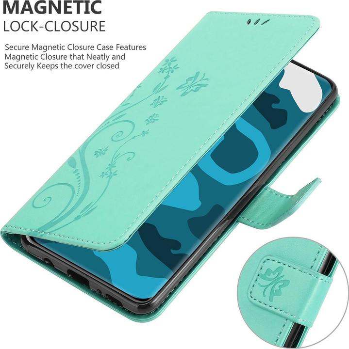 Actual product image Cadorabo Flower Book Cover (Huawei P40 Pro)