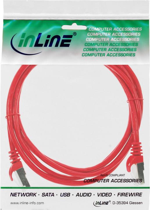 Actual product image InLine Patch cable (F/UTP, CAT5e, 3 m)