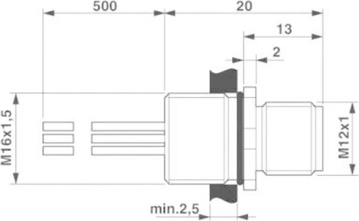 Produktbild Phoenix Contact Sensor-/Aktor-Einbausteckverbi