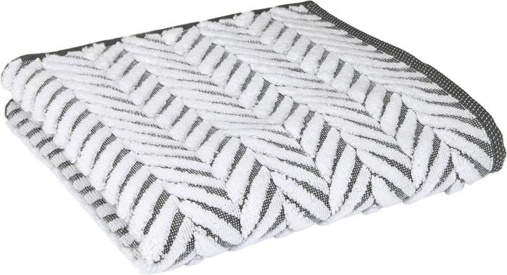 Actual product image Ross Uni towels Sensual Skin 9002 Plait pattern with coloured base chain (50 x 100 cm, 70 x 140 cm)