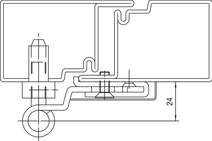 Produktbild Simonswerk SIMONS Türband Multi 3D/VN 3041, Rollen-ø 20 mm, Bandhöhe 100 mm, Edelstahl