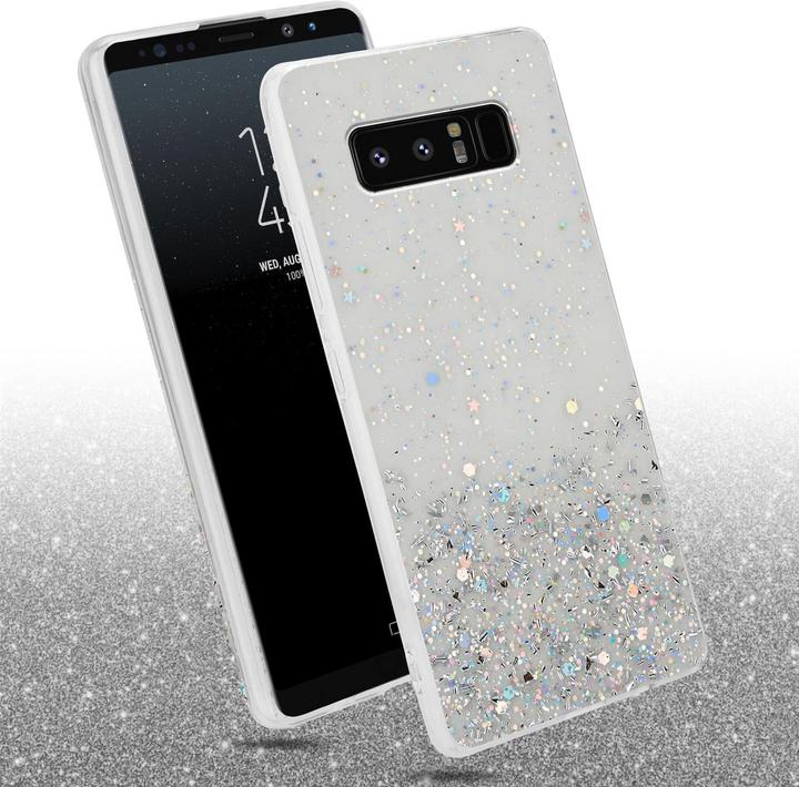 Immagine prodotto Cadorabo Custodia TPU funkelnder Glitter (Samsung Galaxy Note 8)