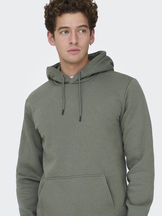 Actual product image Only & Sons Plain hoodie (XS)