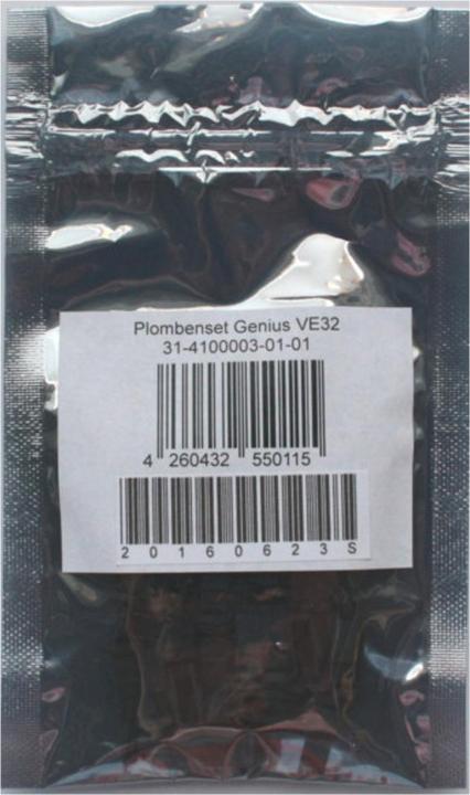 Productafbeelding Hekatron Verzegelset ter beveiliging tegen knoeien en diefstal Genius (32 stuks)