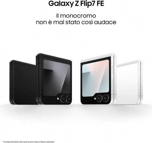 Produktbild Samsung Galaxy Z Flip7 FE (128 GB, White, 6.70", SIM + eSIM, 5G)