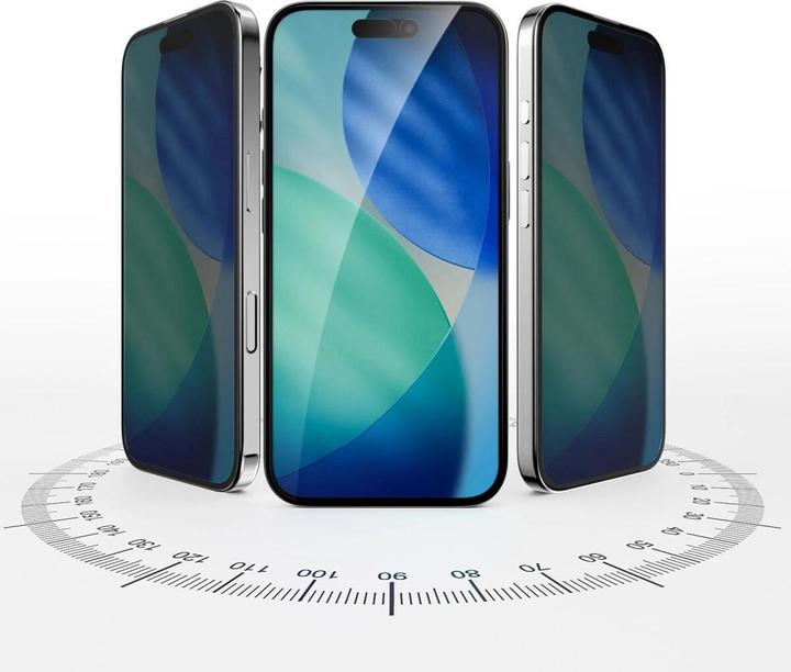 Image du produit 4smarts Second Glass Privacy, Apple, iPhone 17, Transparent, 1 pièce(s) (1 pcs, Apple iPhone 17)