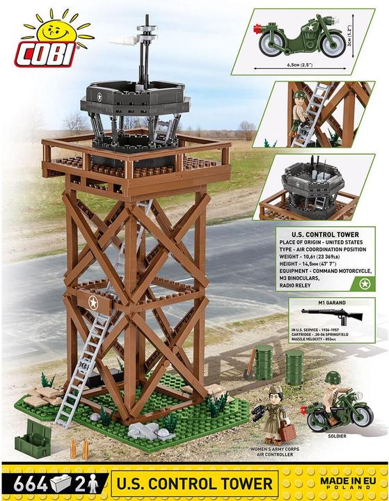 Actual product image Cobi U.S. Control Tower