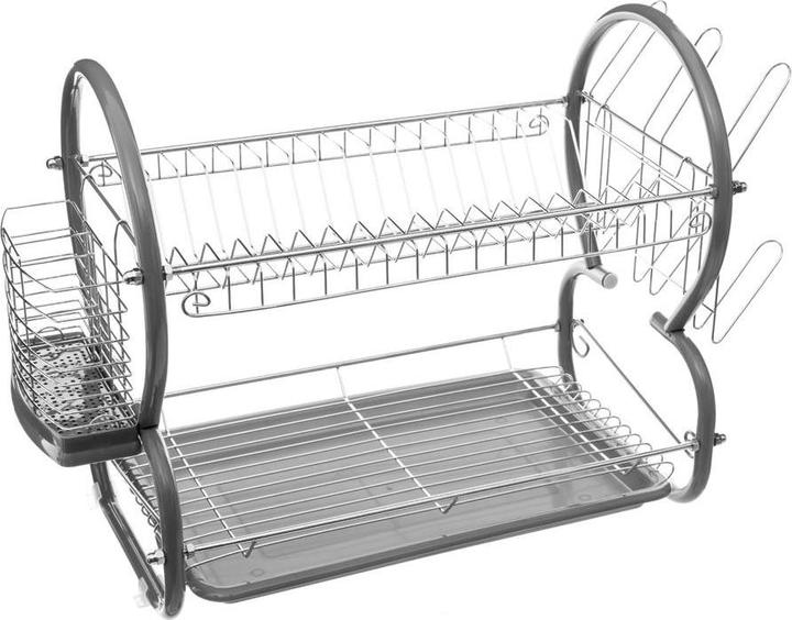 Immagine prodotto Five Scolapiatti in metallo + plastica o, grigio