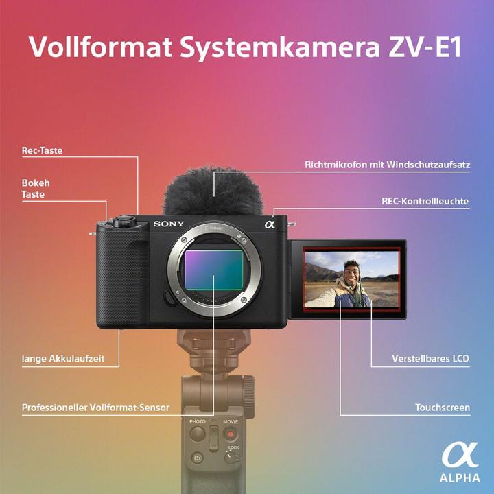 Actual product image Sony ZV-E1 (12.10 Mpx, Full frame)