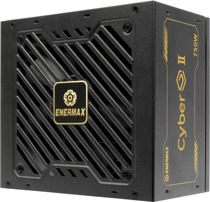 Produktbild Enermax Power Supply 750W CyberG II 80+ Gold Black non-mod (750 W)
