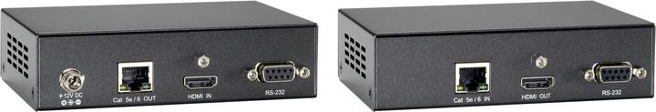 Actual product image LevelOne HVE-9200P HDBaseT HDMI over Cat.5 PoE Extender Ki, 100m (Audio Switch, Video Switch)