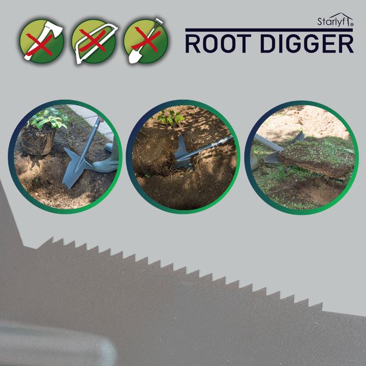 Actual product image Starlyf Root Digger 5 in 1 Detachable