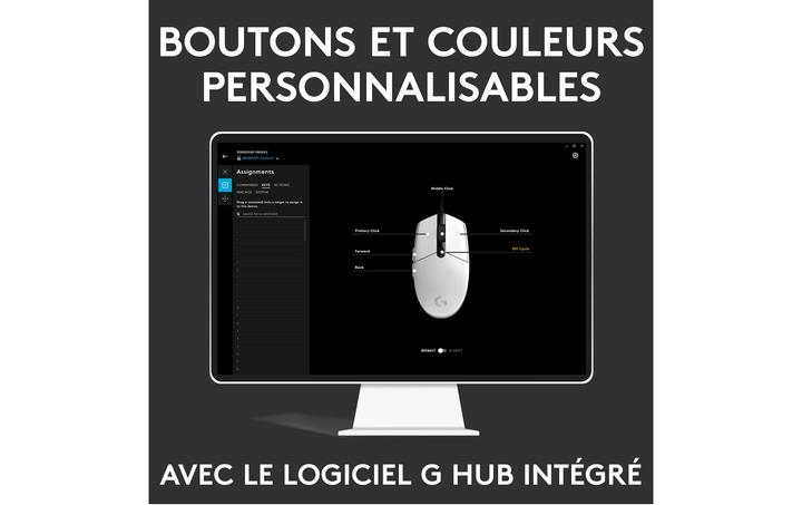 Produktbild Logitech G G203 Lightsync (Kabelgebunden)