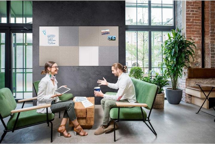 Immagine prodotto Legamaster Pinboard Board Up grigio chiaro 75 cm x 50 cm (Bacheca, 75 x 50 cm)