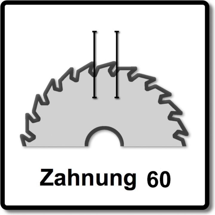 Productafbeelding Bosch Professional Zubehör Cirkelzaagblad Expert voor gelamineerde platen, 190 x 2,1/1,4 x 30, 60 tanden