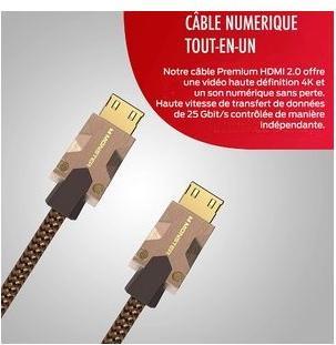Image du produit Monster M2000 (3 m, HDMI, 2.0b)