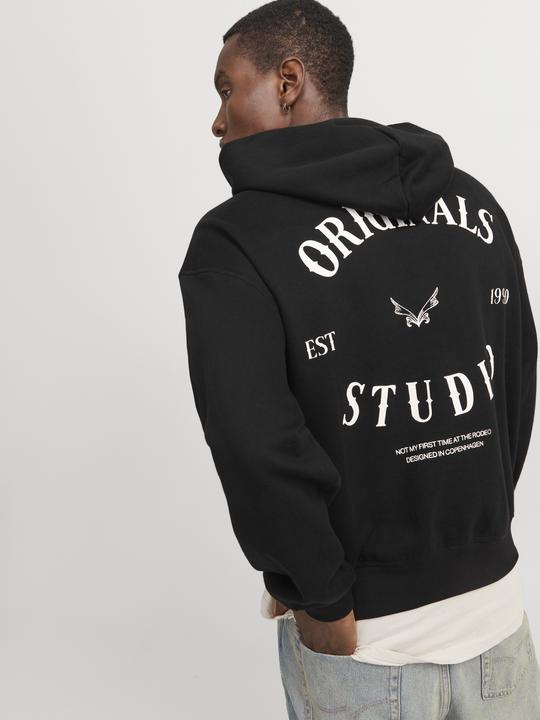 Produktbild Jack & Jones Joraustin Font Sweat Hood Styd Aw24 (M)