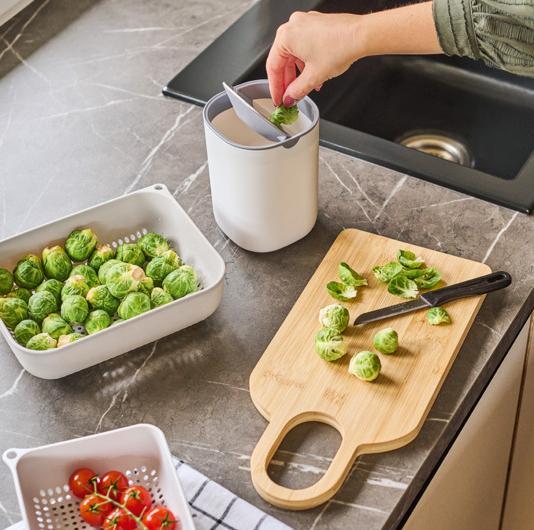 Actual product image Zeller Present Table waste bin (1.35 l)
