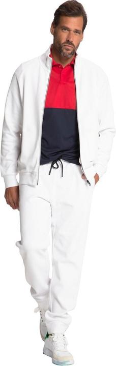 Immagine prodotto Jay-Pi Giacca di felpa da tennis con collo alto, zip e maniche lunghe raglan (XXL)