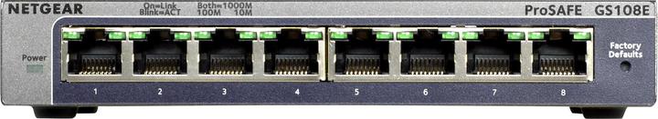 Image du produit Netgear Gs108e-300pes (8 Ports)