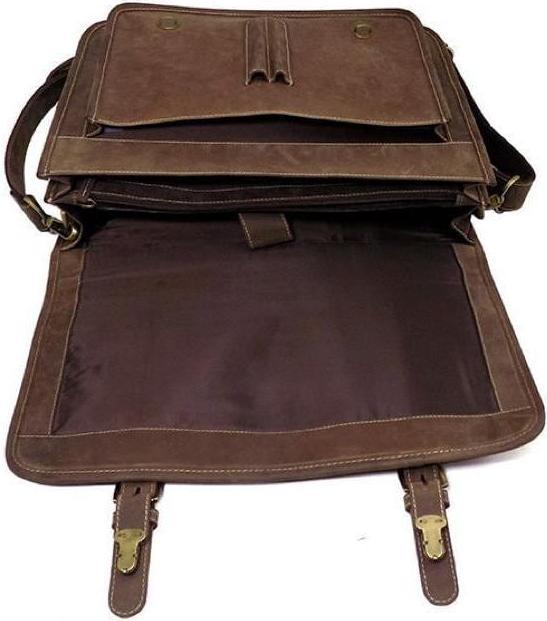 Produktbild Alpenleder Notebooktasche Ohio Koffee 15 (15", Universal)