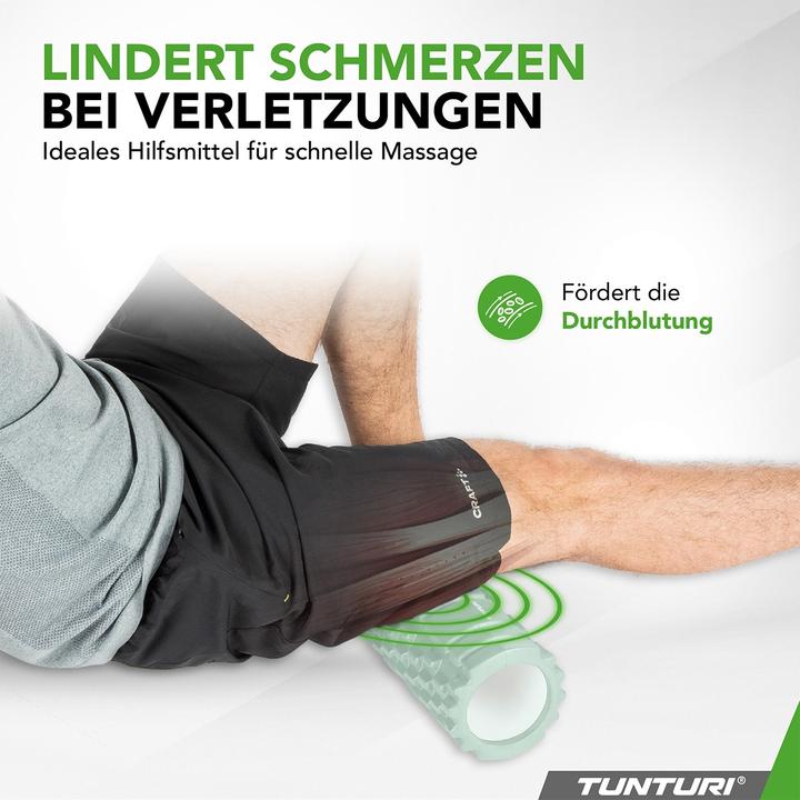 Produktbild Tunturi Yoga Massageroller 33 cm Mintgrün