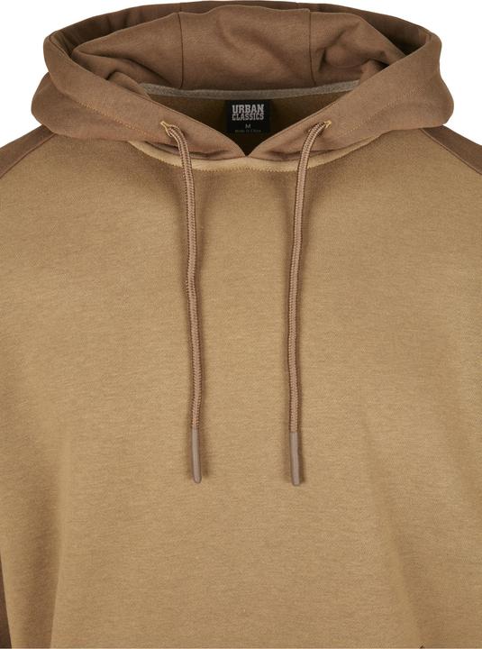 Image du produit Urban Classics Faux Raglan à capuche bicolore (S)