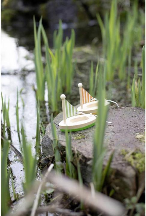 Actual product image Eichhorn Houten Zeilbootjes, 2st.