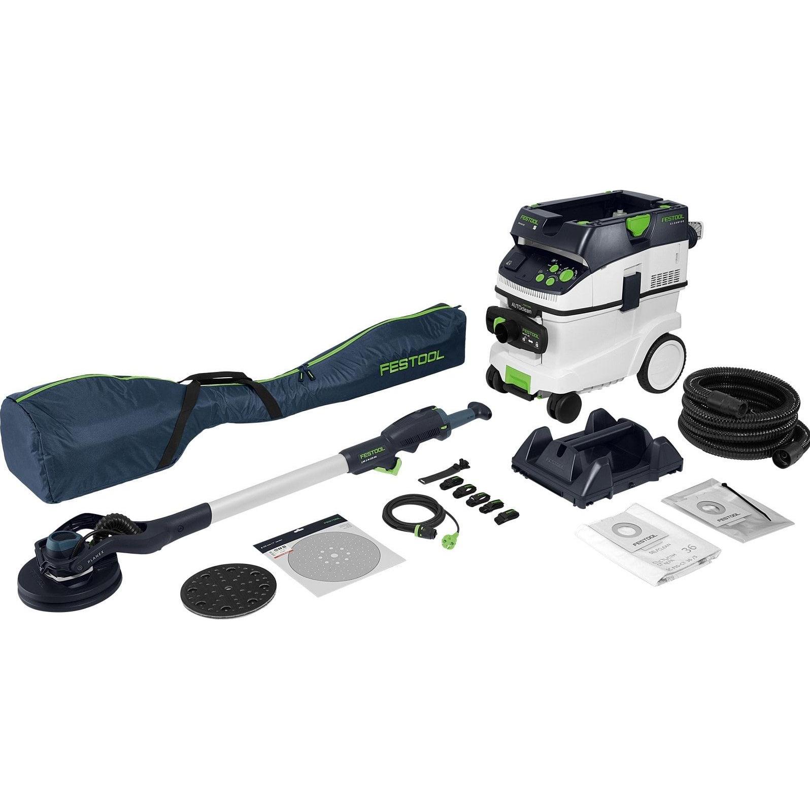 Festool Langhalsschleifer- und Sauger-Set LHS 2-M 225 EQ/CTM 36-Set PLANEX (Langhalsschleifer, 400 W) (577458)