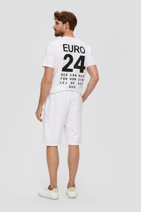 Image du produit s.Oliver Bermuda Relaxed: Unisex Bermuda mit EM-Print (L)
