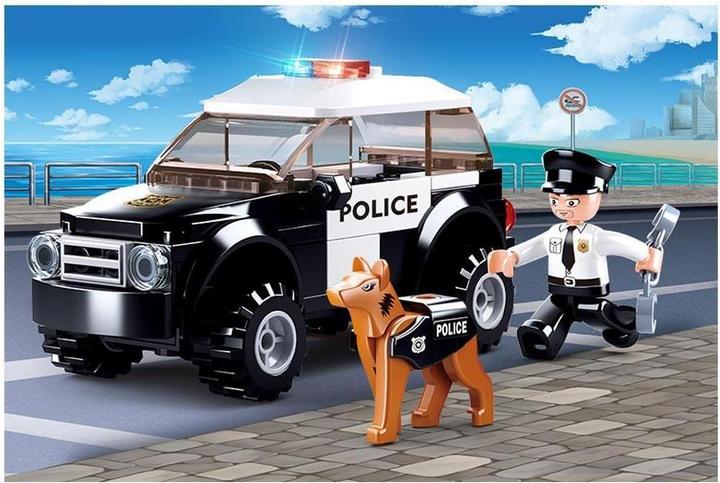 Produktbild Sluban Polizeiauto mit Hund